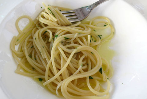 Spaghetti with Colatura