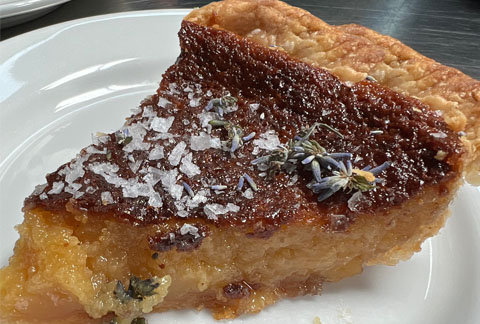 Village Farms Caramelized Honey Lavender Pie