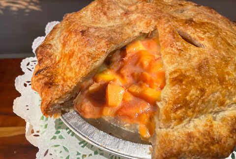 Paprika Peach Pie