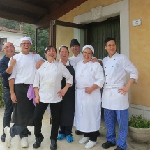 The Fischetti Family at Oasis Sapori Antichi, Vallesaccarda, Italy